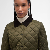 Giacca trapuntata LQU1012 LQU OL51 BARBOUR Olive/pale pink 