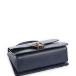 Borsa a mano e tracolla media in pelle 100066A0F1 G08Q PINKO Blu indaco ombroso-antique 