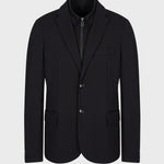 Giacca in jersey stretch con pettorina 6L1GL0 1JGXZ 0920 EMPORIO ARMANI Blue navy 