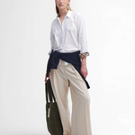 Camicia in cotone oxford LSH1409 LSH WH33 BARBOUR White/hessian tartan 