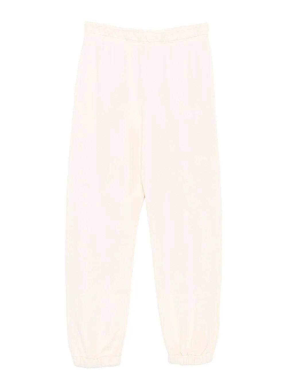 Pantalone in felpa di cotone 105508A2RB C03 PINKO Beige g. maroso 