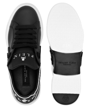 Sneakers basse in pelle USC0775 PLE005N 02 PHILIPP PLEIN Black 