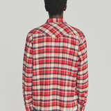 Camicia western a quadri RRU148 CQ19 1510 0159 ROY ROGER'S Red 