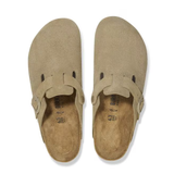 Sabot in pelle scamosciata BOSTON 1025844 FADED KHAKI BIRKENSTOCK Faded khaki 