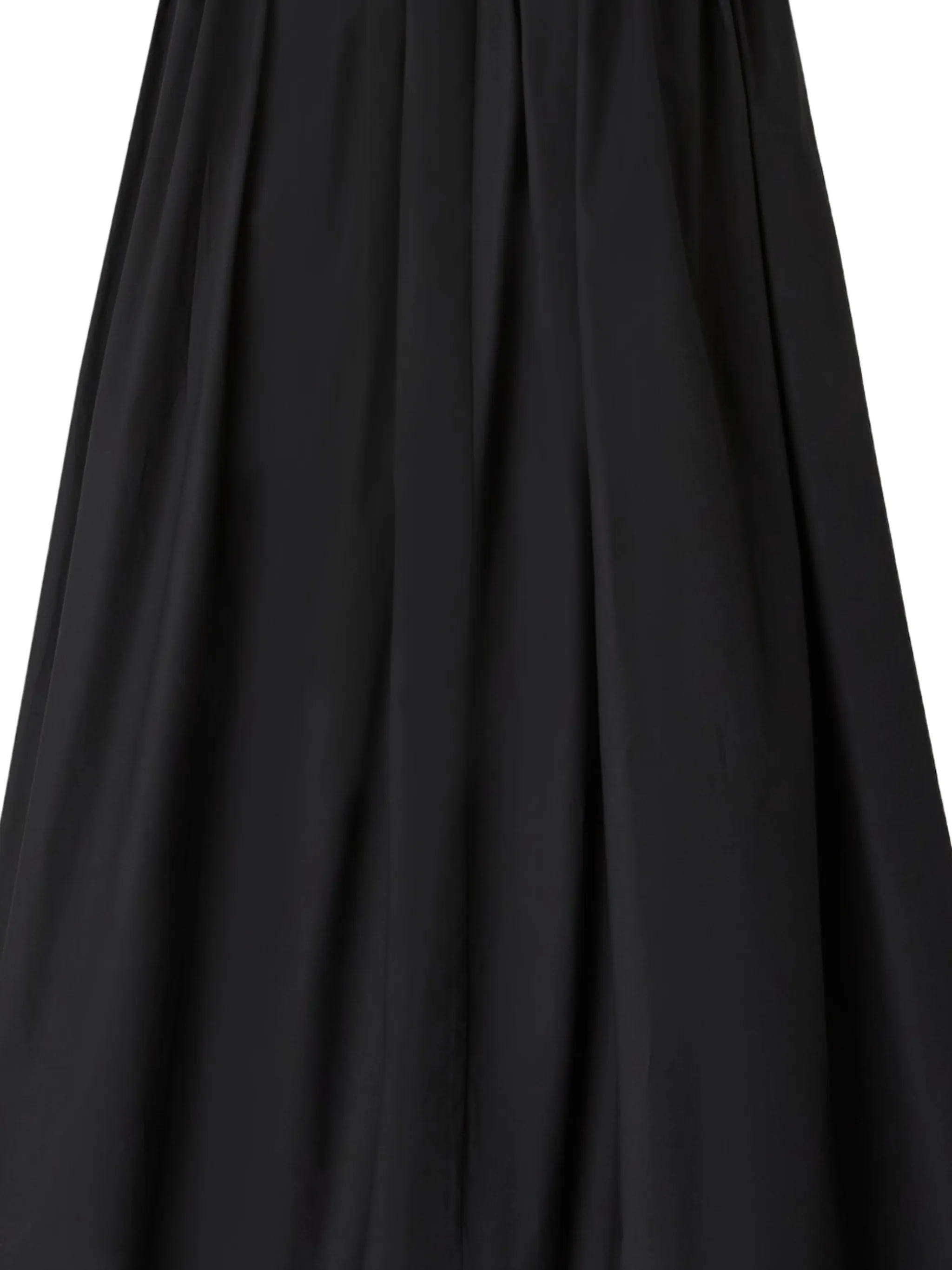 Gonna in popeline di cotone 107016A2LD Z99 PINKO Nero limousine 