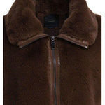 Gilet in ecopelliccia 105107A2WN L74 PINKO Marrone castano 