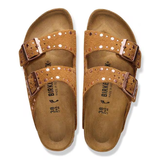 Ciabatta in pelle scamosciata ARIZONA RIVET 1031731 MINK BIRKENSTOCK Mink 
