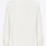 Camicia in jacquard chevron TEMPERATURA 1 Z06 PINKO White 