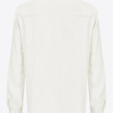 Camicia in jacquard chevron TEMPERATURA 1 Z06 PINKO White 