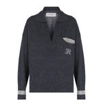 Maglia in lana D47EM022EO4 MFA98 ERMANNO FIRENZE Antracite 