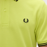 Polo manica corta M3600 84B FRED PERRY Citron/blk/blk 