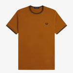 T-shirt con doppia riga M1588 88B FRED PERRY Drkc/nvy/nvy 