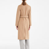 Cappotto a vestaglia in lana 2526016051 006 MAX MARA STUDIO Cammello 