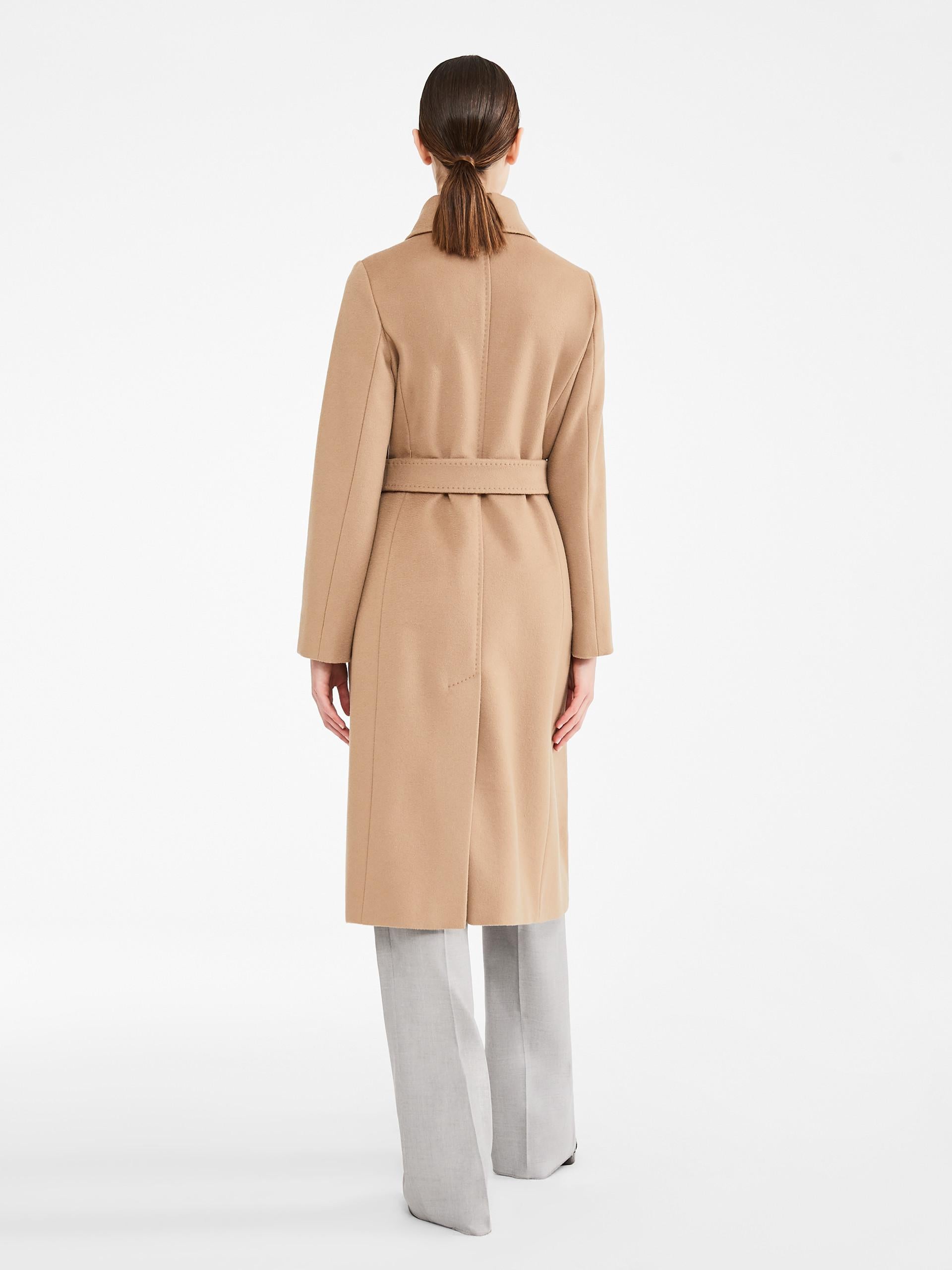 Cappotto a vestaglia in lana 2526016051 006 MAX MARA STUDIO Cammello 