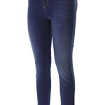 Jeans a vita alta e gamba super skinny in denim stretch misto lyocell 6R2J20 2DAXZ 0941 EMPORIO ARMANI Blue denim 