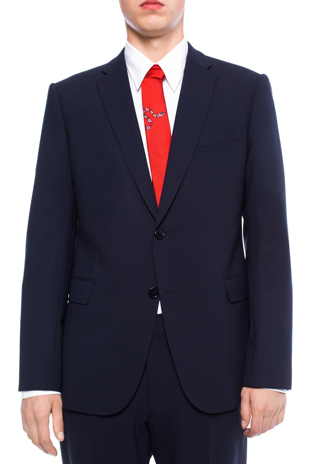 Abito monopetto due bottoni. 01VMEB 0B006 922 EMPORIO ARMANI Blue 