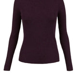 Maglia collo alto a costine LEILAD512552X 094 P.A.R.O.S.H. Must 