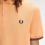Polo manica corta M3600 82B FRED PERRY Peach/fhnv/fhnv 