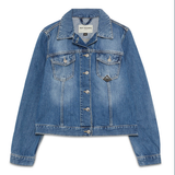 Giubbotto in tela denim RND047 D606 2852 C0999 ROY ROGER'S Denim 