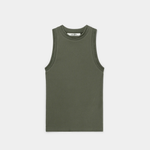 Canotta a costina ERIB TANKTOP 2412027 CHIMERA GREEN DAILY PAPER Chimera green 