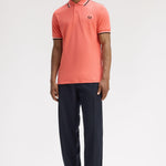 Polo manica corta M3600 04C FRED PERRY Strwcrm/ecru/blk 