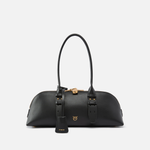 Borsa grande a spallal in pelle 106169A0QO Z99Q PINKO Nero-antique gold 