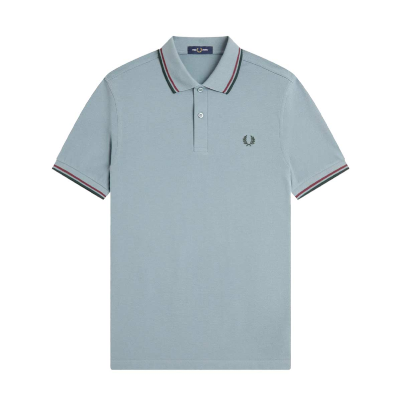 Polo manica corta M3600 98A FRED PERRY Stckpbl/oxb/grsr 