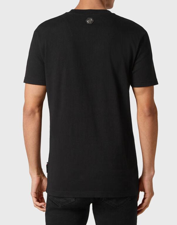 T-Shirt girocollo stampata MTK6445 PJY002N 02 02 PHILIPP PLEIN Black 