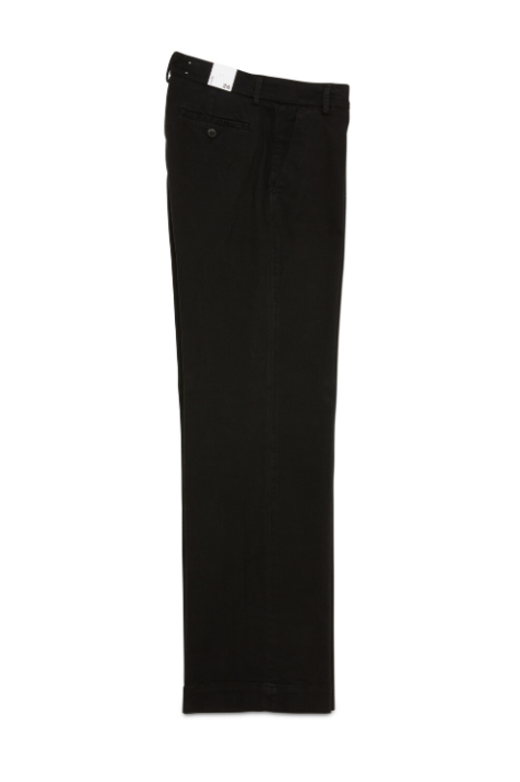 Pantalone flare in cotone RND041 P403 0112 C0020 ROY ROGER'S Black 