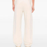 Pantalone in felpa di cotone 105508A2RB C03 PINKO Beige g. maroso 