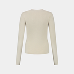 T-Shirt manica lunga DENISE BUTTON LS 2411072 MOONSTRUCK BEIGE DAILY PAPER Moonstruck beige 