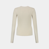 T-Shirt manica lunga DENISE BUTTON LS 2411072 MOONSTRUCK BEIGE DAILY PAPER Moonstruck beige 