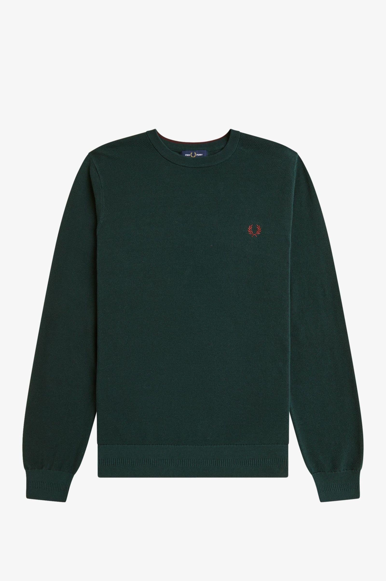 Maglione in piqué K1309 30A FRED PERRY Grassroots 