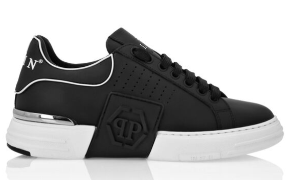 Sneakers basse in pelle USC0775 PLE005N 02 PHILIPP PLEIN Black 