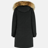 Parka con pelliccia CFWWOU2044FRUT5092 100 WOOLRICH Black 
