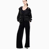 Pantalone in jersey logato 7W001155 AF12501 UC001 EA7 Black 
