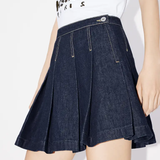 Gonna in jeans FE52DJ2796B1 DM KENZO Rinse blue denim 
