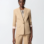 Giacca in lino 106597A34I D41 PINKO Beige chantilly 
