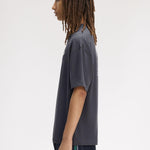 T-Shirt oversize manica corta M2474 297 FRED PERRY Anchor grey 