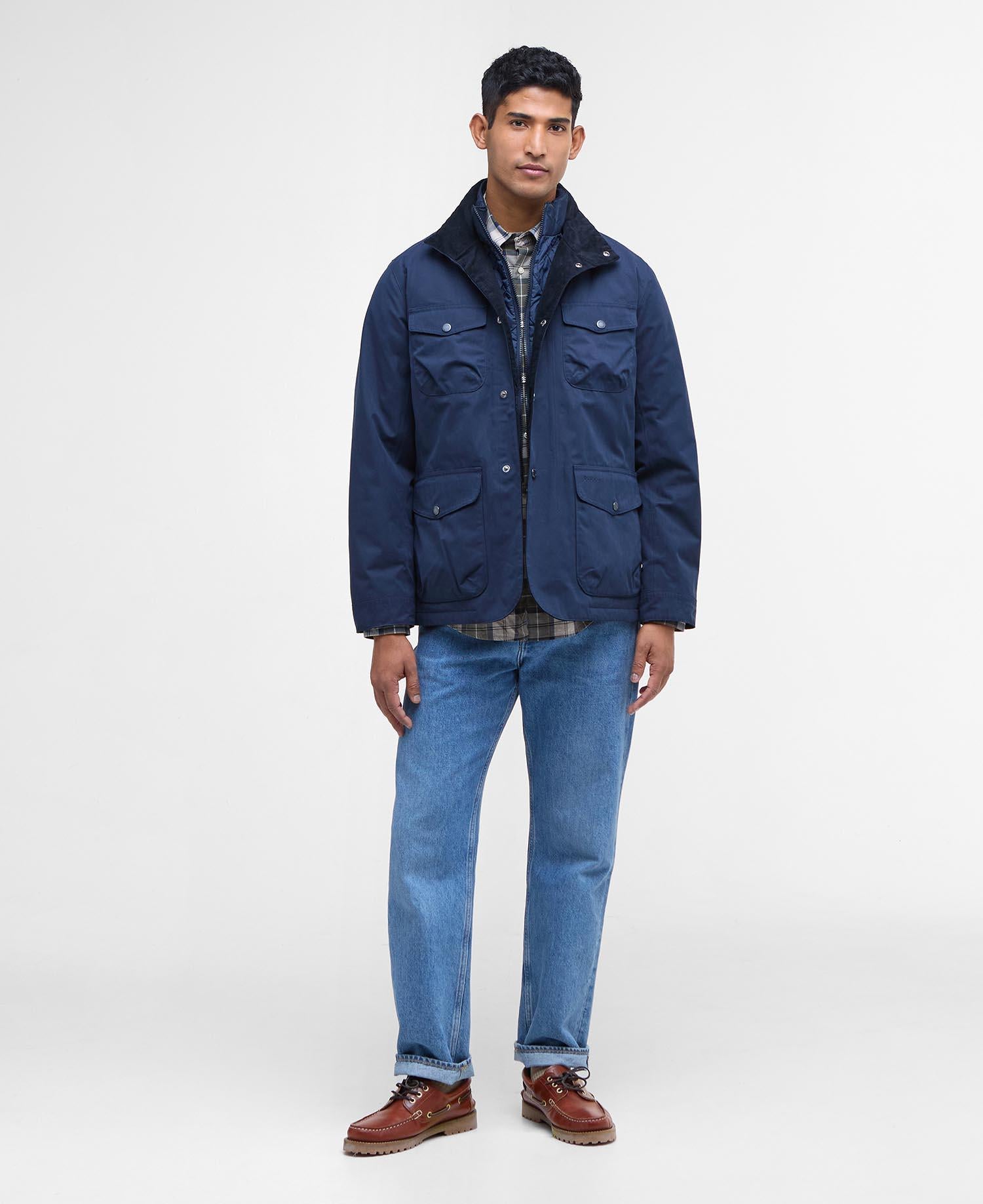 Giacca impermeabile MWB1086 MWB NY71 BARBOUR Blue 