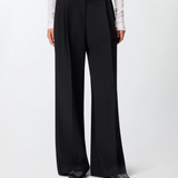 Pantaloni ampi a palazzo 105898A18E Z99 PINKO Black 