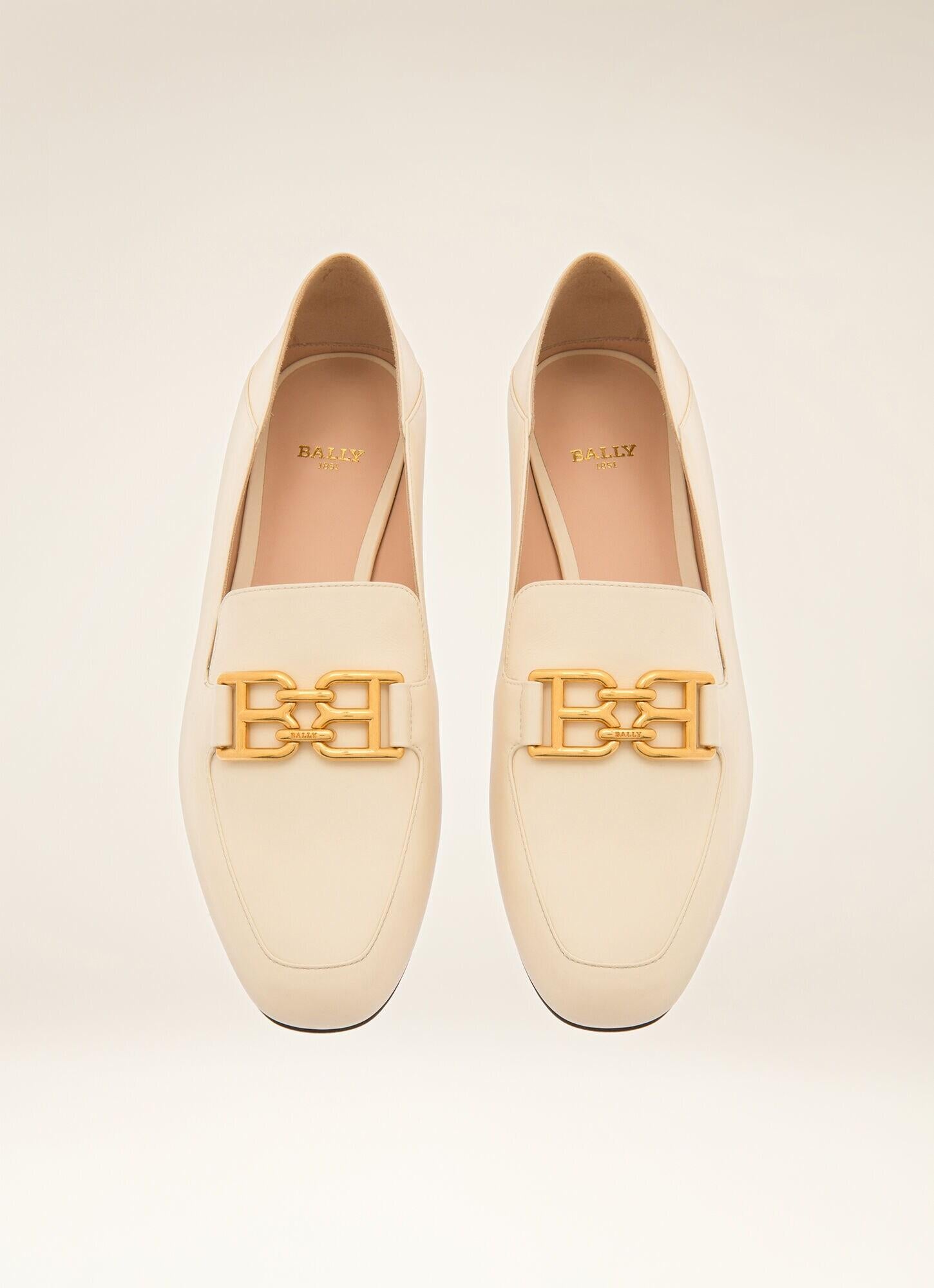 Mocassino Ellah Flat ELLAH WF1021 VT005 101E BALLY Bone 
