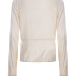 Blusa torchon in seta 100108ZR64 O62 PINKO Avorio 