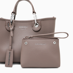 Borsa in ecopelle EW000361 AF12036 M1057 EMPORIO ARMANI Taupe/taupe 