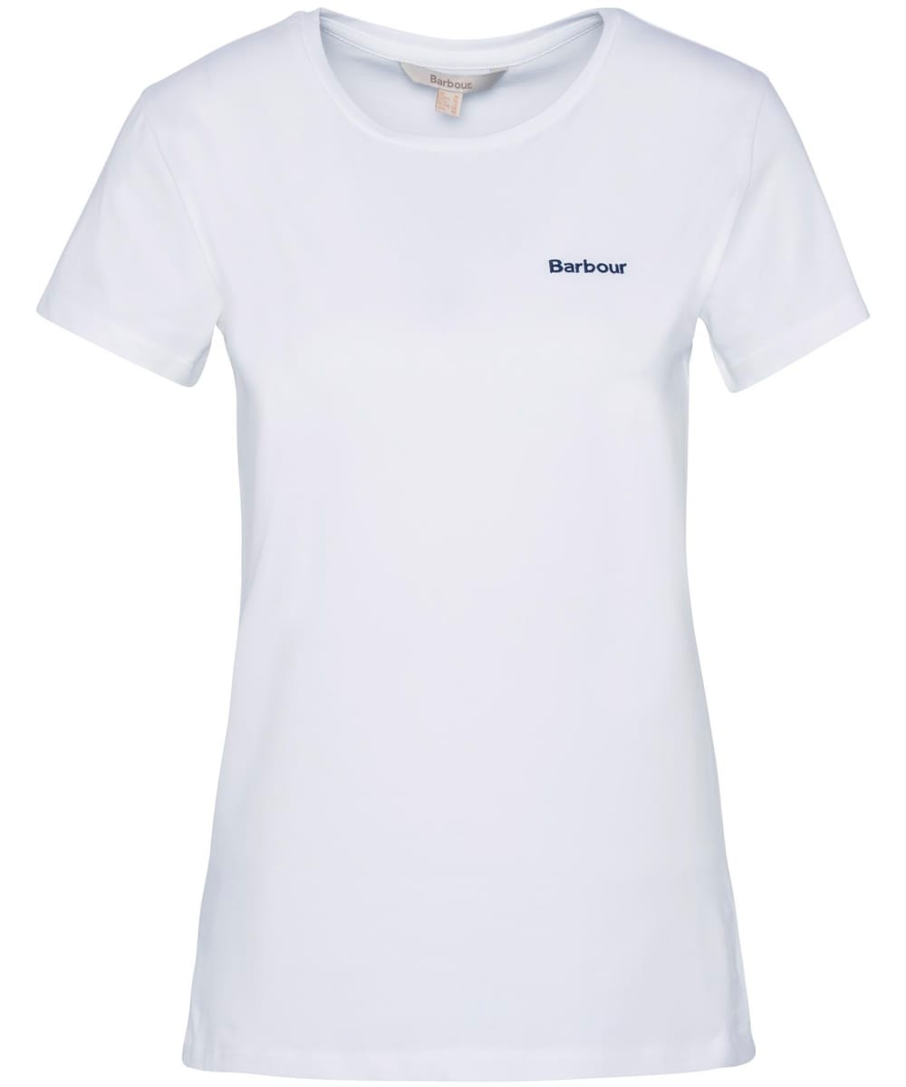 T-Shirt manica corta LTS0666 LTS WH11 BARBOUR White 