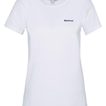 T-Shirt manica corta LTS0666 LTS WH11 BARBOUR White 
