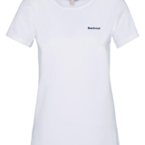 T-Shirt manica corta LTS0666 LTS WH11 BARBOUR White 