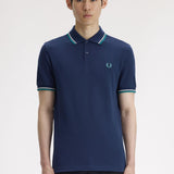 Polo manica corta M3600 86A FRED PERRY Tnsbl/snwht/dpmt 