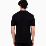 T-shirt girocollo Premium Label in jersey di cotone 7M001562 AF17789 UC001 EA7 Black 