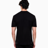 T-shirt girocollo Premium Label in jersey di cotone 7M001562 AF17789 UC001 EA7 Black 